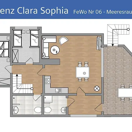 Residenz Clara Sophia Whg 06